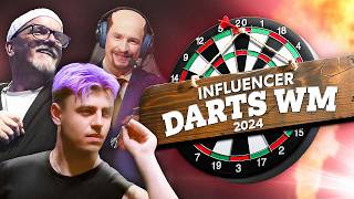 Kompletter Abriss bei der Influencer Darts WM 2024 [upl. by Philbrook]