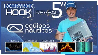 Hook Reveal 5quot El TUTORIAL DEFINITIVO DownScan FishReveal Genesis Live Sonda CHIRP  EVBB 9 [upl. by Becht]