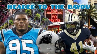 PANTHERS VS SAINTSLast Thoughts Before Game 1 [upl. by Ahsinor430]