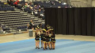 Henninger High School Cheer Team NY Section III Cheerleading Championships Feb 17 2024 HHS Knights [upl. by Igic]