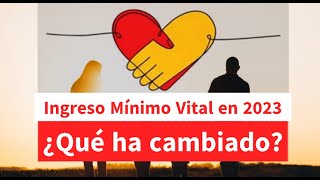 Ingreso Mínimo Vital en 2023 ¿Qué ha cambiado [upl. by Evonne798]