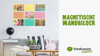 Fotocollage erstellen 3 Gründe für magnetische Wandbilder [upl. by Dyanna683]