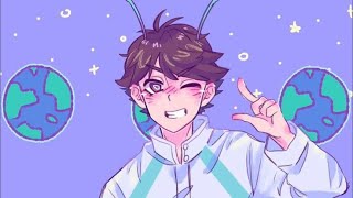 haikyuu react to future artist oikawa [upl. by Ainniz138]