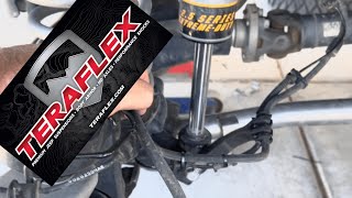 TeraFlex Brake Line Anchor kit install on Jeep Wrangler [upl. by Oiratno]