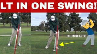 Former Tour Pro helps Amateur Massively improve IMPACT IN ONE SWING Be Better Golf 🏌️ ⛳️ golf [upl. by Teryn]