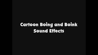 Cartoon Boing and Boink SFX [upl. by Einhoj]