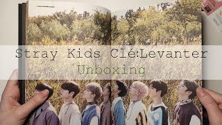 Распаковка Stray Kids  Clé  Levanter Clé ver🌾  5th Mini Album  Kpop album unboxing [upl. by Nickey]