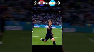 Croatia vs Argentina world cup 2018 soccer football short youtube [upl. by Dietsche]