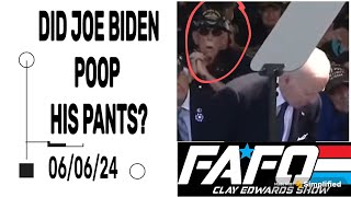 FACT CHECK DID JOE BIDEN POOP HIS PANTS AT DDAY MEMORIAL 060624 [upl. by Maxim168]