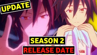 No Game No Life Season 2 Release Date Update [upl. by Brathwaite683]