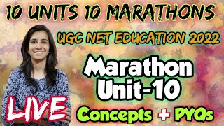 Marathon10 Unit10  Inclusive Education  UGC NET EducationSET  Ravina  10 Units 10 Marathons [upl. by Kobylak684]