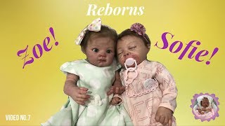 Reborns Zoe amp Sophie [upl. by Ykcaj]