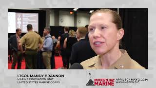 Modern Day Marine 2024  LtCol Mandy Brannon [upl. by Yrakcaz]