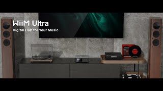 WiiM Ultra Music Streamer amp Digital Preamp [upl. by Nerrak]