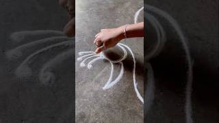 Diwali special rangoli 🫶🏻🪔🌸 Rituparna officialyoutubeshorts rangoli designs li [upl. by Delaryd]