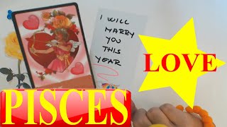 PISCES FEBRUARY 2024 I PROMISE THIS MAN WILL MARRY YOU THIS YEAR Pisces Tarot Reading [upl. by Utir]