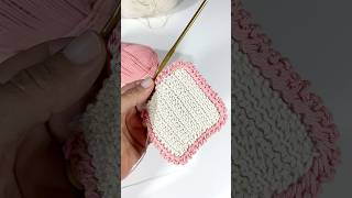 Punto de borde crochet crochetinstructions [upl. by Ayikan]