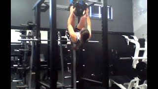 UpsideDown Abs Dynamics Example Hanging SitUps [upl. by Etheline]