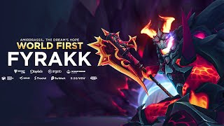 WORLD FIRST Echo vs Mythic Fyrakk  Echo x Race to World First Amirdrassil the Dreams Hope [upl. by Ecirehs]