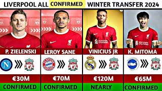 🚨 LIVERPOOL ALL AGREED CONFIRMED amp RUMOURS WINTER TRANSFER NEWS 2024 [upl. by Lanza]