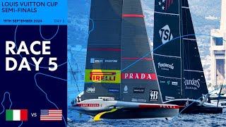 Louis Vuitton Cup  SemiFinals  Day 5  LIVE [upl. by Leeth]