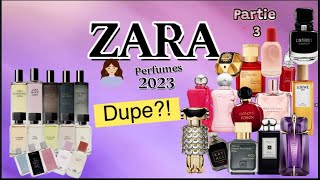 ❇️ Dupes parfums Zara femme 2023 perfumes Zara cloneعطور زارا النسائية 2023 [upl. by Elenahc]