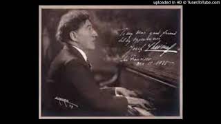 Josef Lhevinne plays Chopin Etude Op 25 N 6 [upl. by Hgielime]