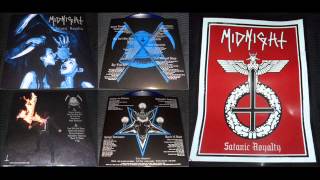 Midnight  Satanic Royalty Full Album 2011 BLUE VINYL RIP [upl. by Shimberg]