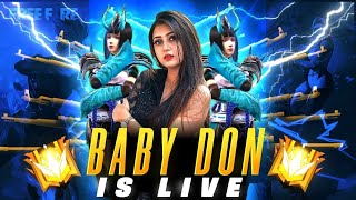 BABY DON IS LIVE 😍 Unlimited Custom 🤯 shortsfeed viral freefirelive classyff nonstopgaming [upl. by Aimac]