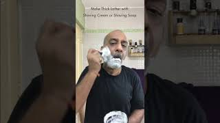 How to Shave with Safety Razor Learn with Pink Woolf [upl. by Lleuqar]