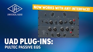 Universal Audio UAD Pultec Passive EQ Collection Plugin Demo [upl. by Ravilob]