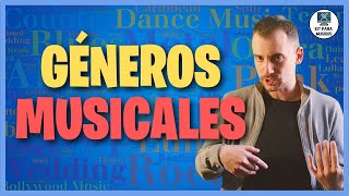 ¿Cuántos GÉNEROS MUSICALES Existen Tipos de música o Estilos musicales [upl. by Trinetta140]