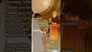 The powerful healing prayer by Padre Pio love vocation passionista prayforvocations [upl. by Pompei918]