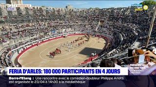 Feria dArles  180 000 participants en 4 jours [upl. by Nalani]