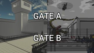 SCP exits the facility at Gate A and Gate B [upl. by Amapuna443]