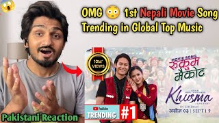 Pakistani Boy Reacts  RUKUM MAIKOT  New Nepali Movie Khusma Song 2024 Dhiraj Magar Upasana Singh [upl. by Belldas]