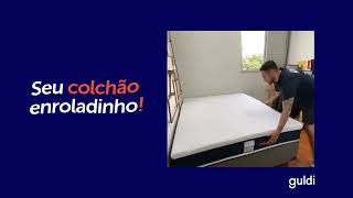 Colchão enroladinho Guldi [upl. by Aiahc]