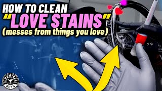 How To Clean MOST COMMON Interior Stains Chemical Guys [upl. by Eriuqs]