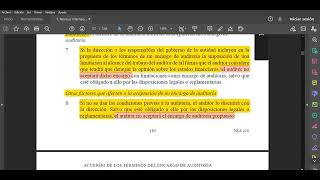 03 NIA 210 Acuerdo de los Términos del Encargo de Auditoría  AUDITORÍA  MSC JOHNNY CONDORI UMSA [upl. by Yrot]