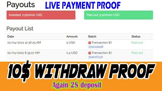 Multibit New Doubler Site 2021 l Make Money Online from Doubler Site l Multibitvip Withdraw Proof [upl. by Nnayecats189]