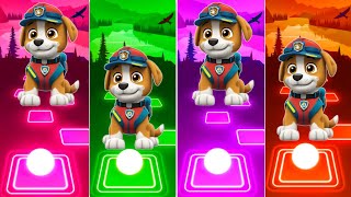 Paw Patrol Ryder🛑Paw Patrol Tracker🛑Paw Patrol Rocky🛑Mario Paw Patrol Dance Tiles Hop Edm Rush [upl. by Adirem]