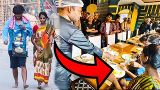 BIHARI MAJDUR COUPLE Gaya FIVE STAR Restaurant main Khane FIVE STAR VS MAJDUR Canbee lifestyle [upl. by Bosson]