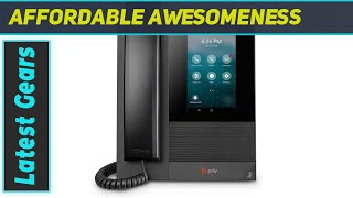 Poly CCX 400 Desktop Business Media Phone  Best EntryLevel Office Phone [upl. by Eerdna]