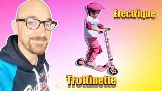 Une trottinette electrique enfant  la présentation et le test de la GTXR R5 [upl. by Eiffe476]