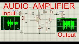 LM 386 audio amplifieravi [upl. by Eelyab]