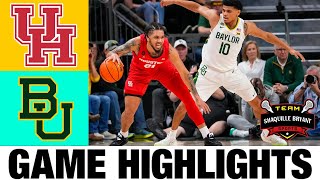 2 Houston vs 11 Baylor Highlights  NCAA Mens Basketball  2024 College Basketball [upl. by Lian]