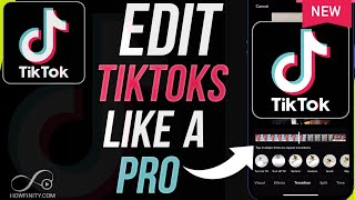 How to Edit a TikTok Video [upl. by Okika910]