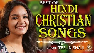 SUPER HIT HINDI CHRISTIAN SONGS OF TESLIN SHAJI  NON STOP  JINO KUNNUMPURATH [upl. by Fitting528]