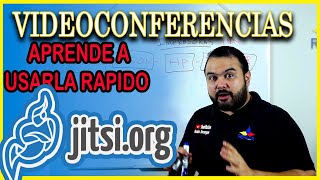 🔴Como Utilizar Jitsi Meet  TUTORIAL en ESPAÑOL para REUNIONES Y CLASES ✔✔ [upl. by Yentrok270]