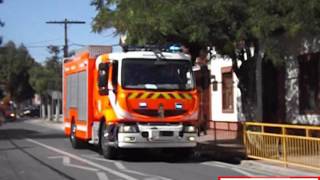 sirenas carros bomberos chile [upl. by Currey]